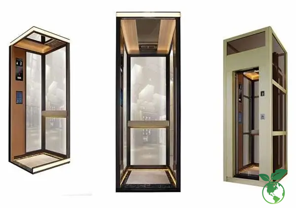 Cabin thang máy nhập khẩu sang trọng hiện đại