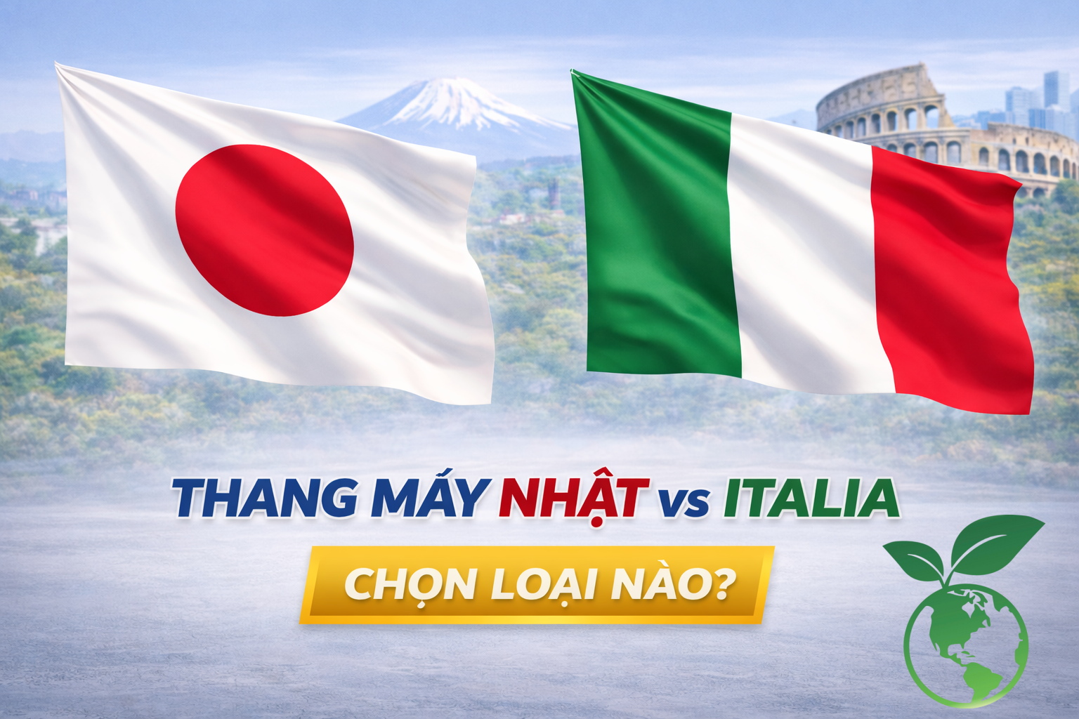 Thang máy Italy vs Thang máy Nhật: So sánh chất lượng, thiết kế và giá trị sử dụng