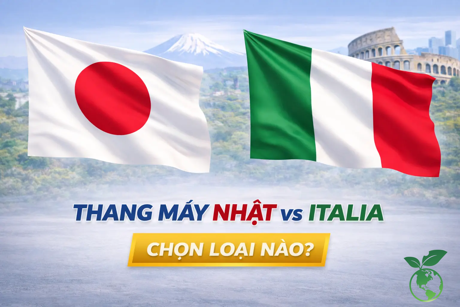 Thang máy Italy vs Thang máy Nhật: So sánh chất lượng, thiết kế và giá trị sử dụng
