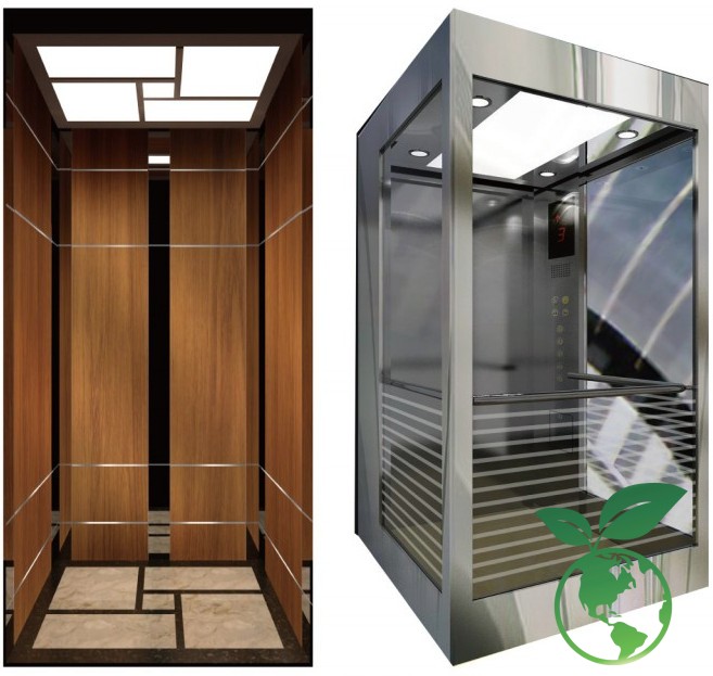 Thiết kế và tính thẩm mỹ thang máy Italy và thang máy Nhật