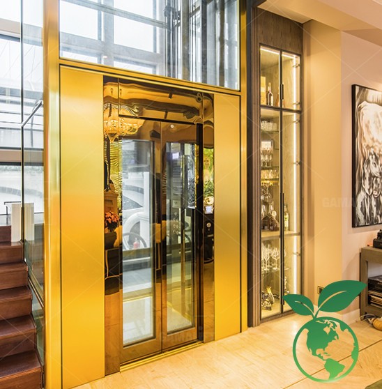 Thiết kế thang máy Italy đồng bộ với không gian sống cao cấp