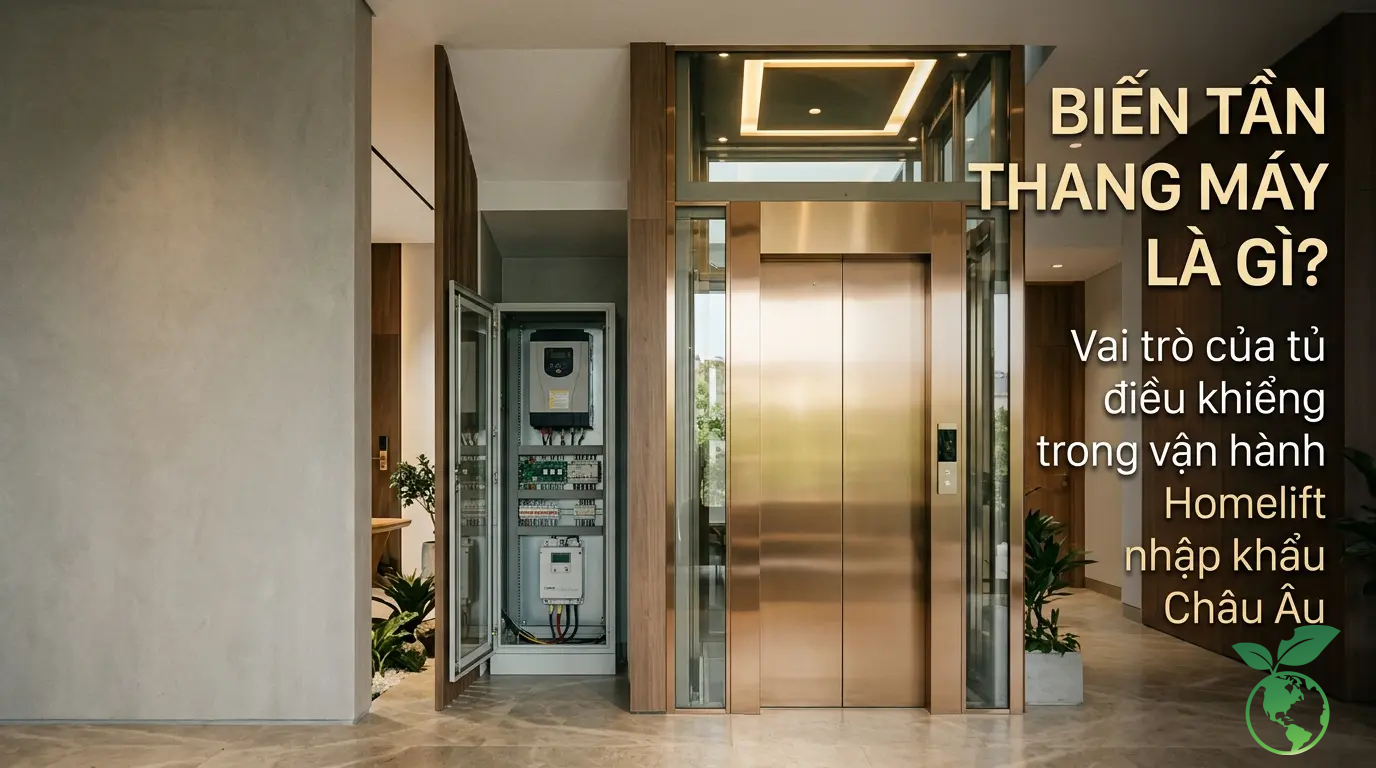 Biến Tần Thang Máy Là Gì? Vai Trò Của Tủ Điều Khiển Trong Vận Hành Homelift Nhập Khẩu Châu Âu - Thang Máy Italy