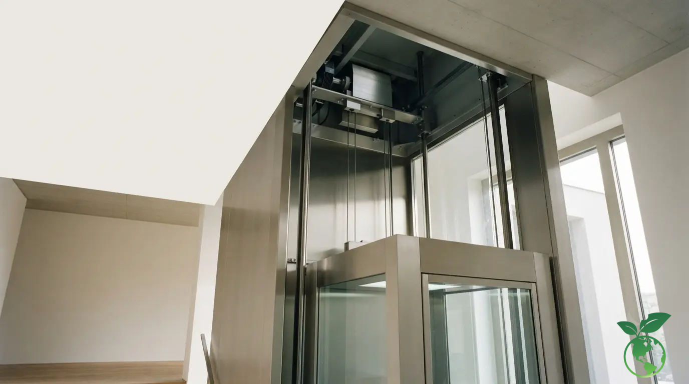 Thang Máy Không Phòng Máy Tiết Kiệm Không Gian Động cơ Gearless Châu Âu cho thang máy không phòng máy: Êm ái, tiết kiệm điện và tối ưu vận hành - Thang Máy Việt Ý