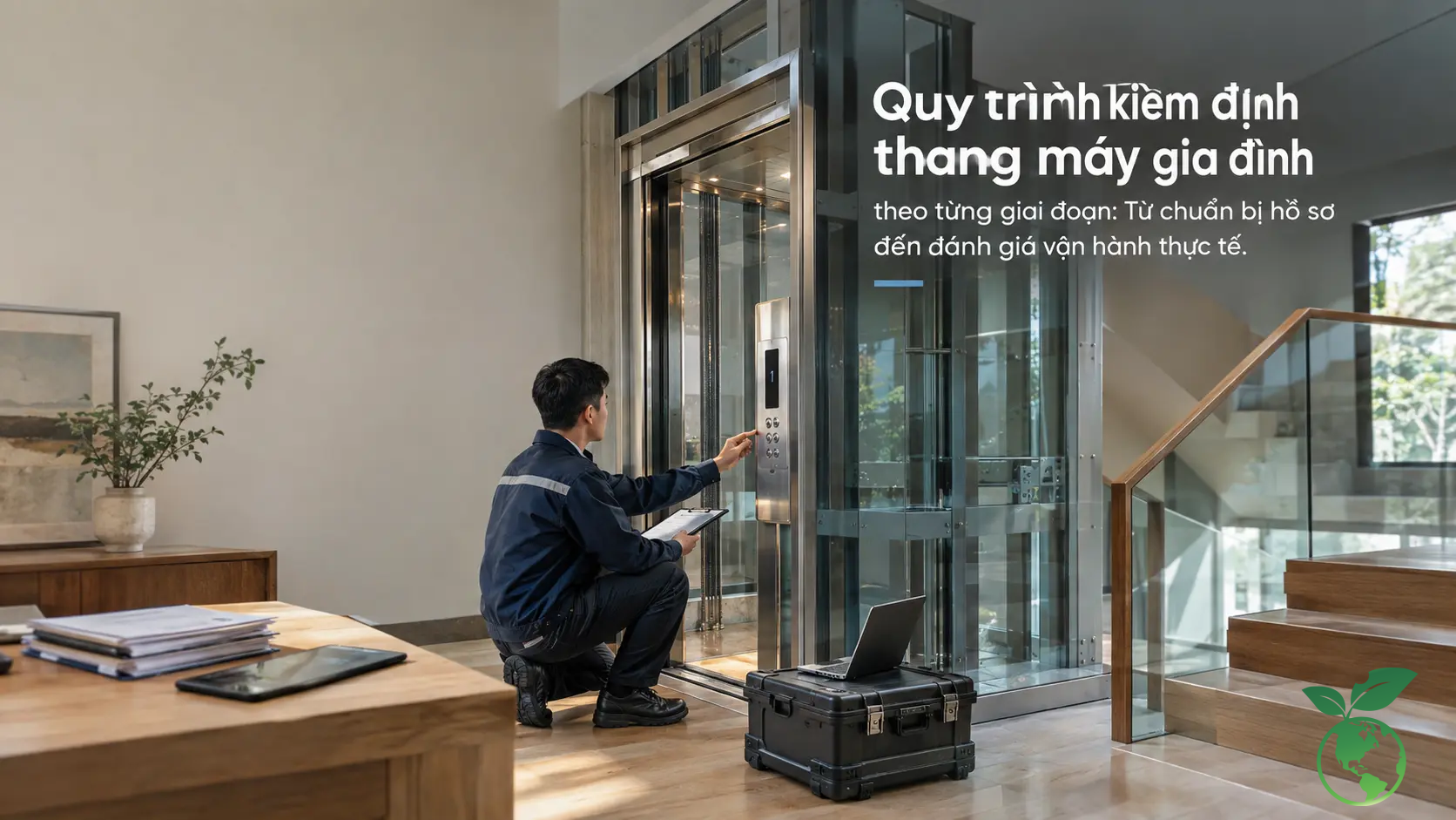 Quy Trình Kiểm Định Thang Máy Gia Đình Theo Từng Giai Đoạn - Thang Máy Italy