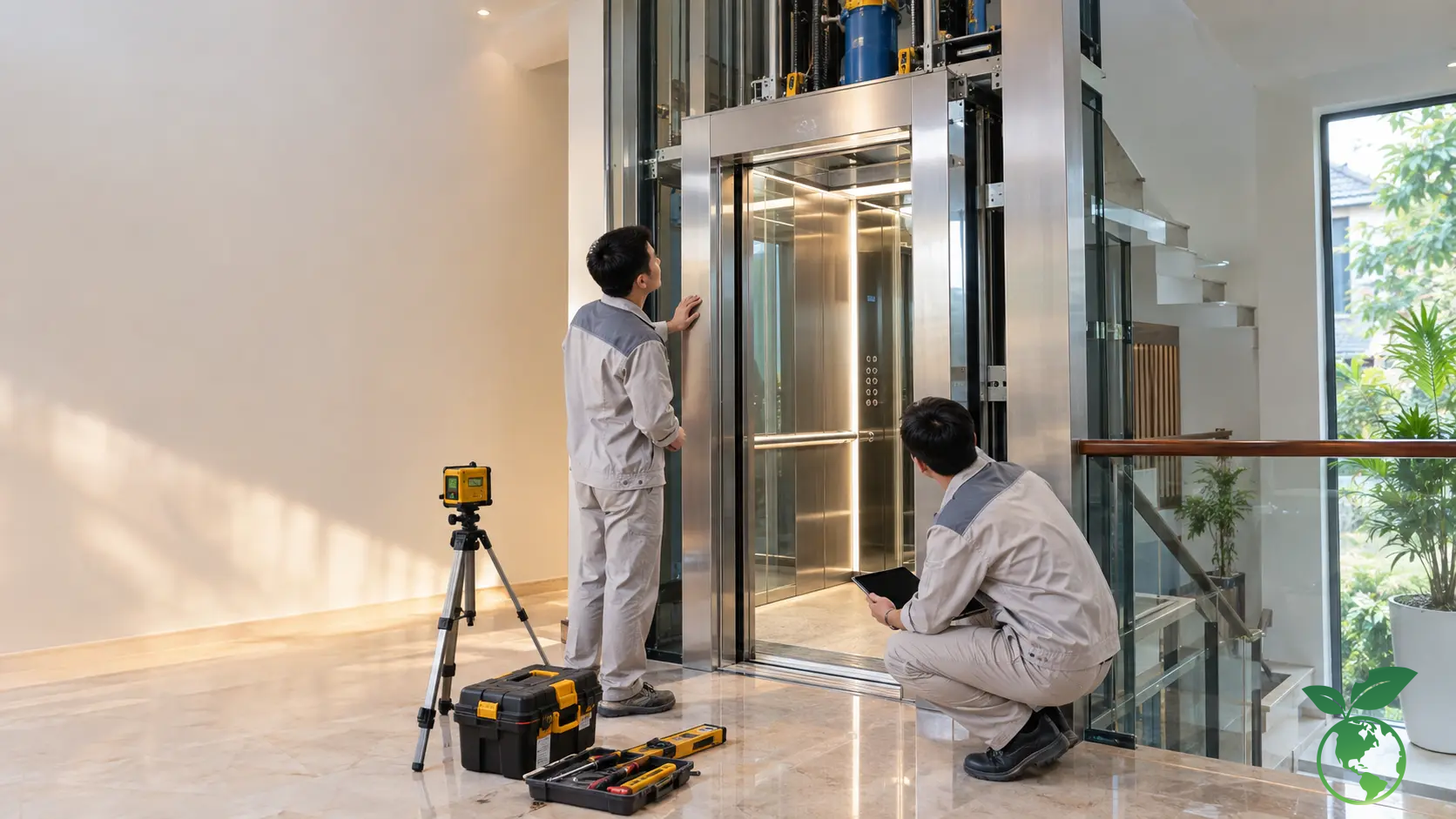 Thang máy thủy lực gia đình: cấu tạo và giá mới nhất Quy trình lắp đặt và kiểm định an toàn thang máy thủy lực gia đình theo tiêu chuẩn EN 81 - Thang Máy Việt Ý